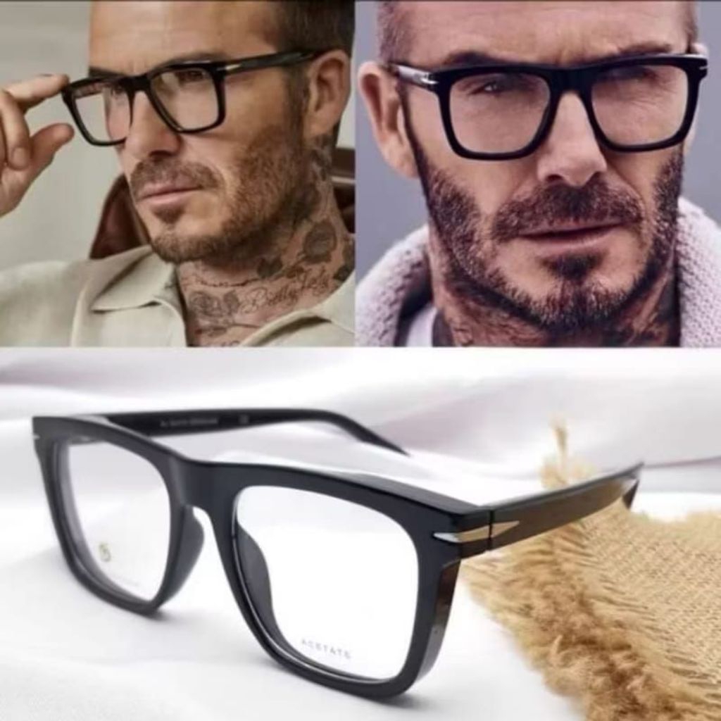 แว่นอ่านหนังสือและเดิน Pogtesive Anti-radiation David Beckham Frame