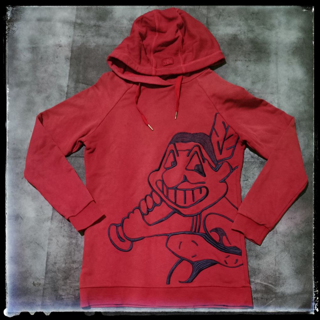 MLB Hoodie vintage Cleveland Indians ไซส์ M