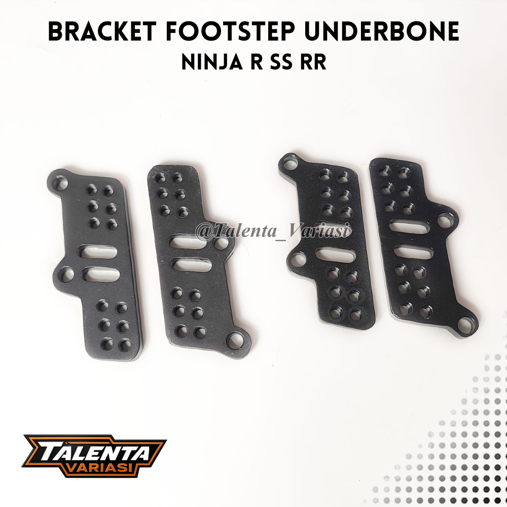 Ninja R SS RR Underbone Footstep Bracket Footstep อะแดปเตอร์ Underbone Ninja R SS RR