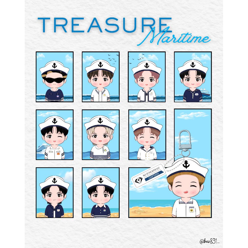 พวงกุญแจ Treasure Maritime