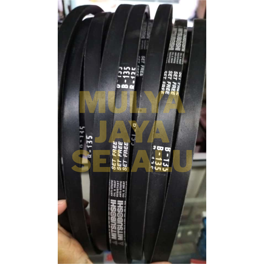FAN BELT B 135 MITSUBOSHI ยี่ห้อ B135