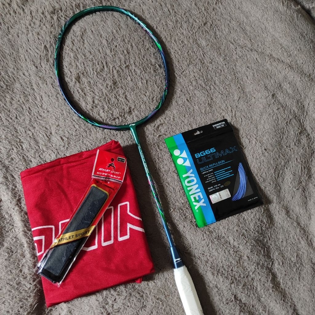 ไม้แบดมินตันสําหรับผู้ใหญ่ L BLADEX 800 32 LBS FULL Carbon พร้อมใช้งาน