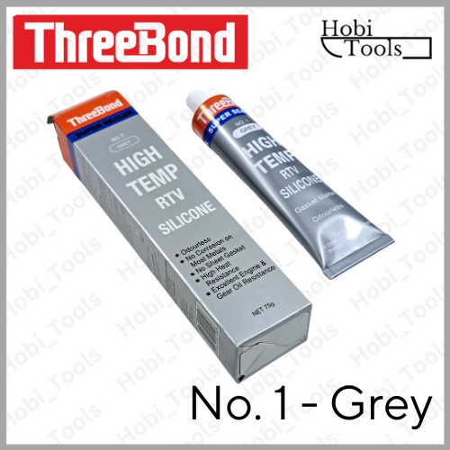 THREEBOND SUPER SEALER NO.1 GREY 75 ML - HIGH TEMP RTV SILICONE - GASKET MAKER - SILICONE GASKET
