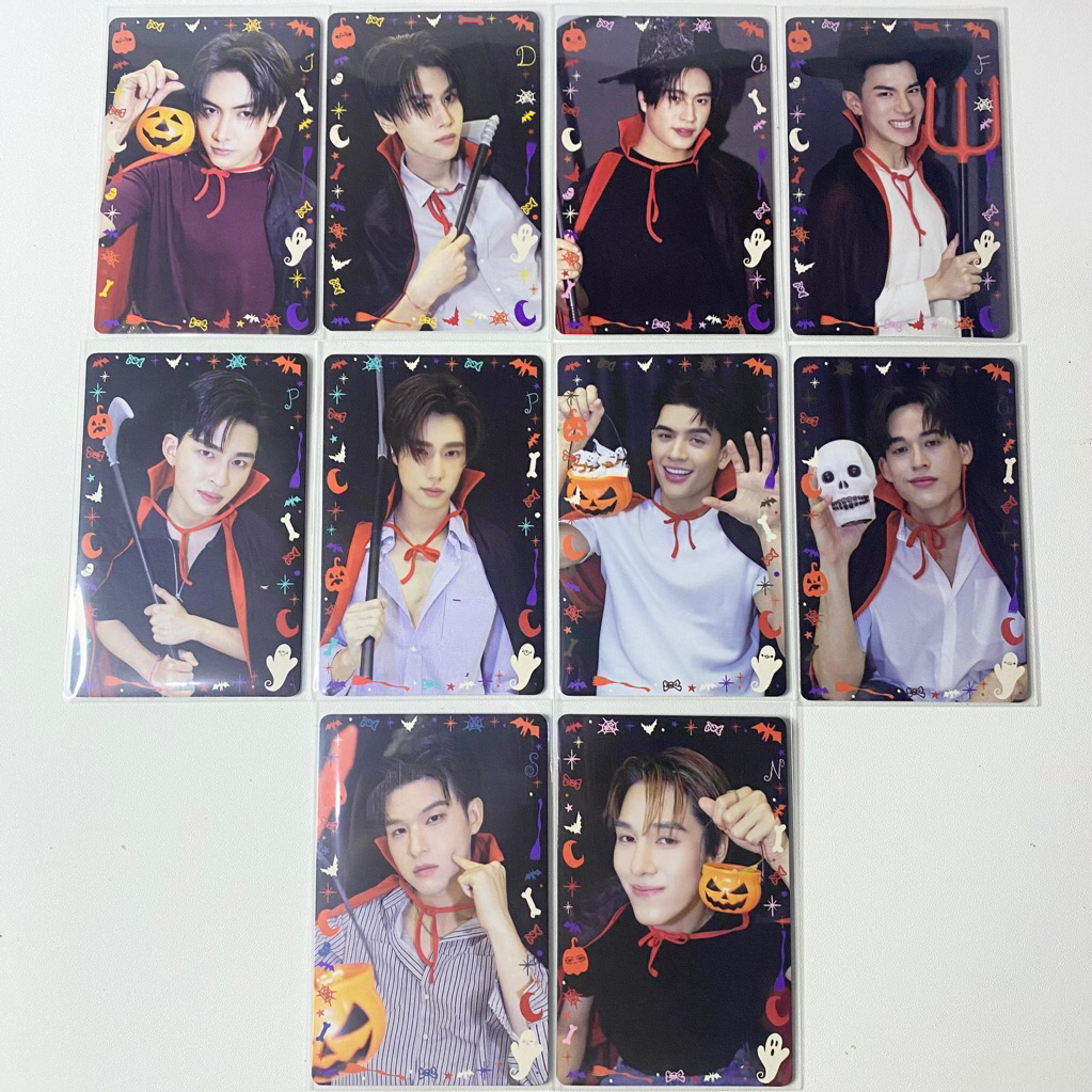การ์ดสะสม TO CUTE TO SPOOK อย่างเป็นทางการ GMMTV PC PHOTOCARD GMM TV HALLOWEN BOYS JOONG DUNK GEMINI