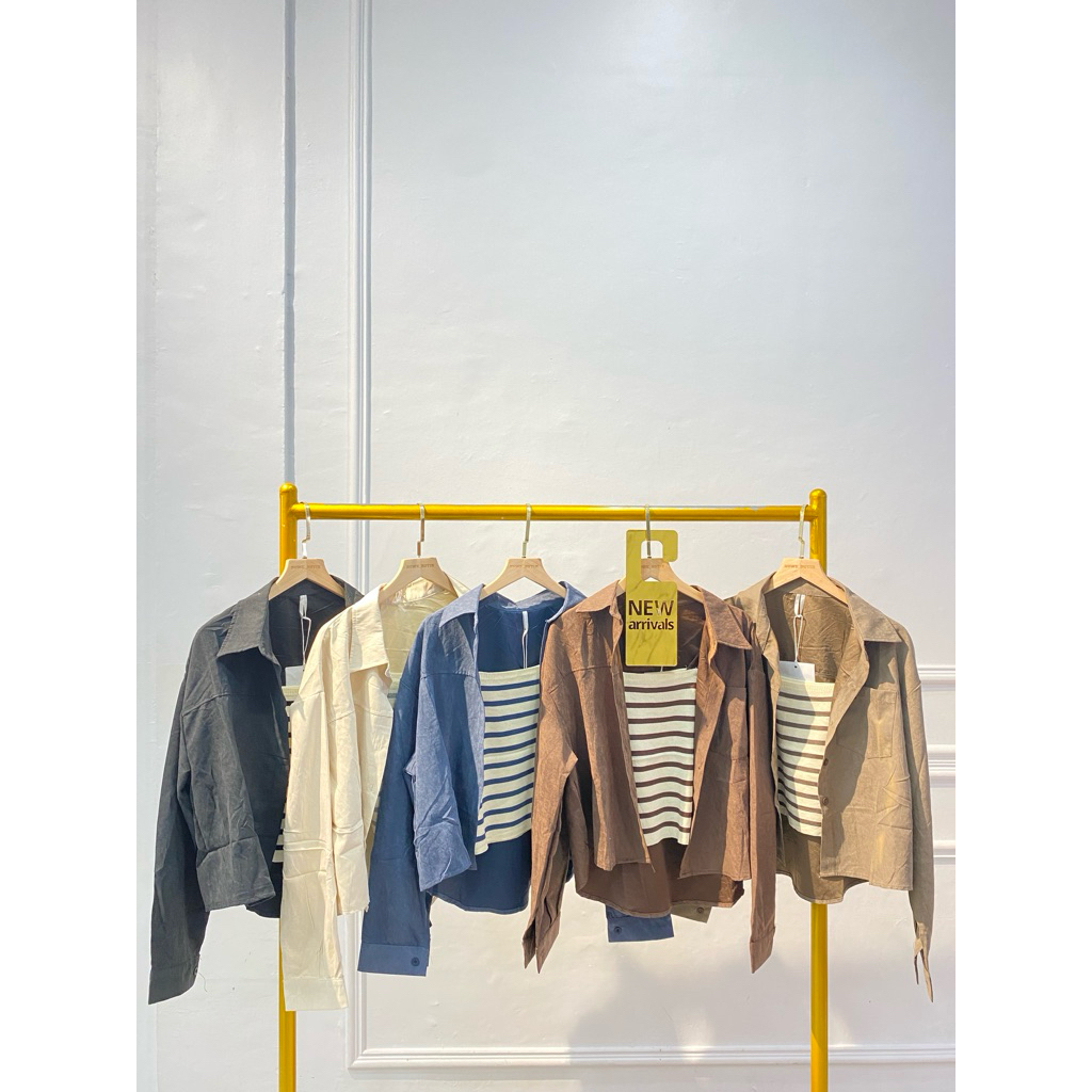 เสื้อ KEMEJA Miumiu Ats738nw