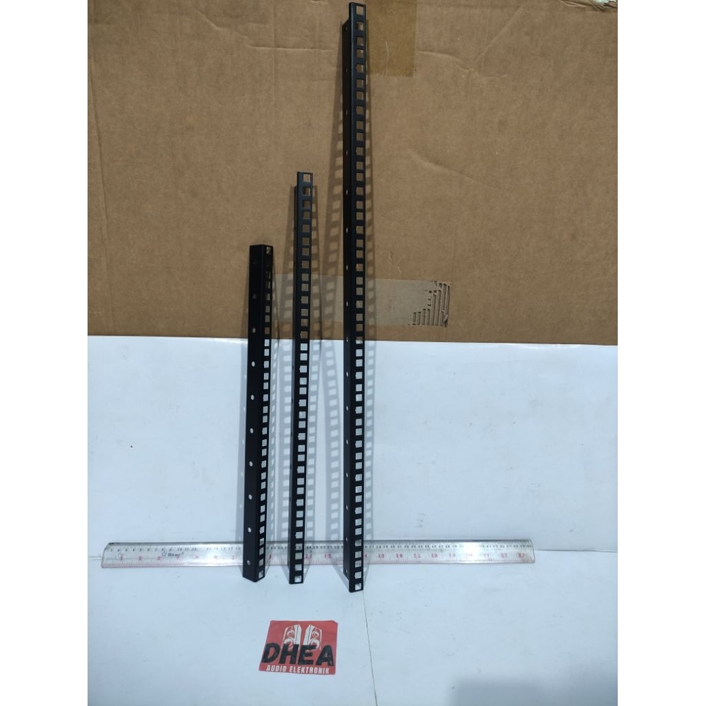 SIKU เหล็ก Lis ข้อศอกหลุม Hardcase Rack 10U / 12U / 16U Bracket Rack Audio Lis Rack 10 U 12 U 16 U H