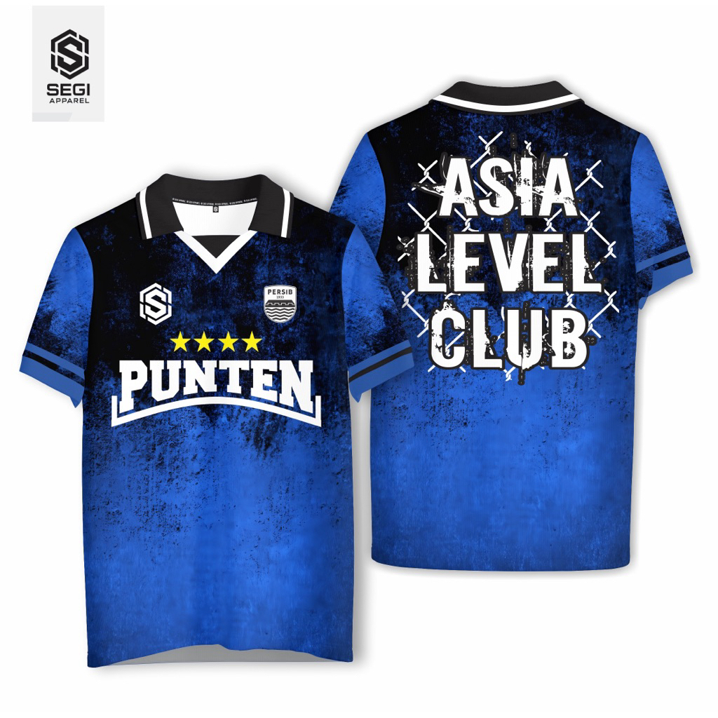 SEGI APPAREL - PERSIB ASIA LEVEL CLUB JERSEY / VINTAGE JERSEY / JERSEY / FOOTBALL CULTURE JERSEY กีฬ
