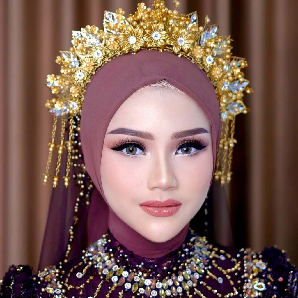 33H WEDDING HEADPIECE/ BRIDAL HIJAB ACCESSORIES/ อุปกรณ์จัดแต่งทรงผมที่ทันสมัย
