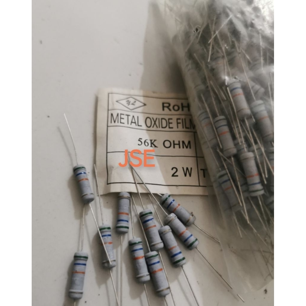 2 วัตต์ 56 K OHM RESISTOR CONTENTTS 10 ชิ้น