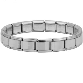 Gelang Perr Tangan Italy Charm Stainless Steel Anti Karat