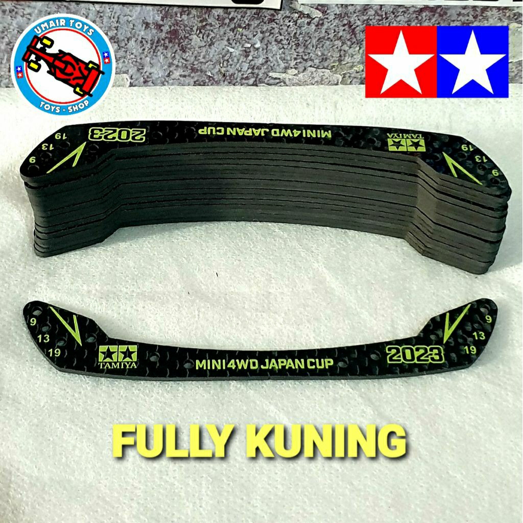 Rep Tamiya 95157 / Tamiya HG Carbon Multi Roller Front Stay Fully Cowled J-CUP 2023