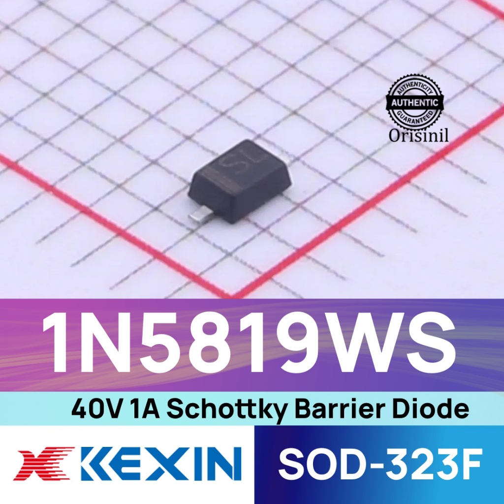 1N5819WS 40V 1A Schottky Barrier Diode SL 1N5819 SOD-323F KEXIN