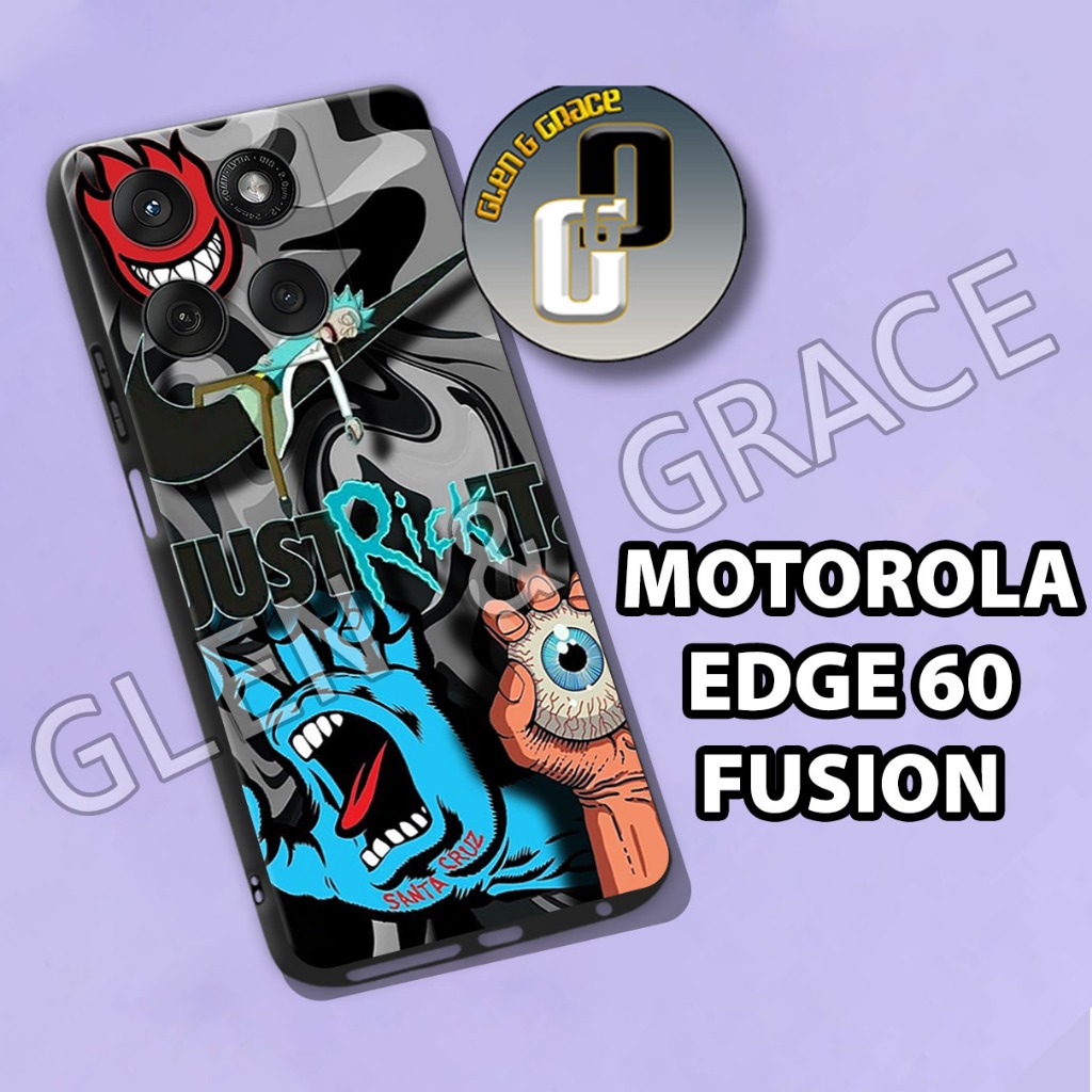 HP G38 - Softcase motorola edge 60 fusion - วัสดุยางยืดหยุ่น - Mens Motif - เคสแฟชั่นซิลิโคน โทรศัพท