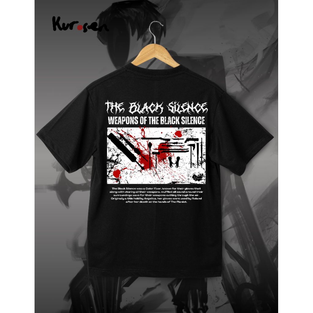 เสื้อยืด Library of Ruina: The Black Silence