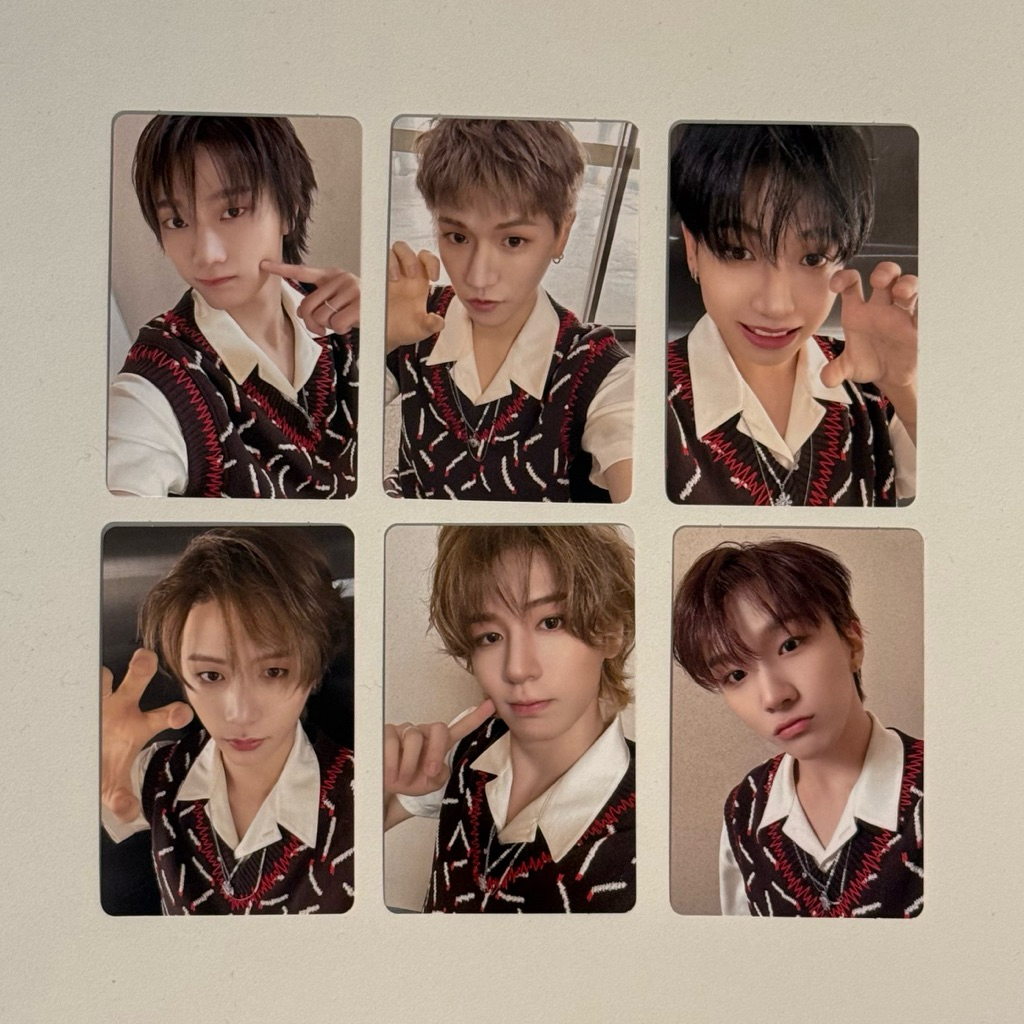 Boynextdoor Photocard Boylife Sungho Riwoo Jaehyun Taesan Leehan Woongark