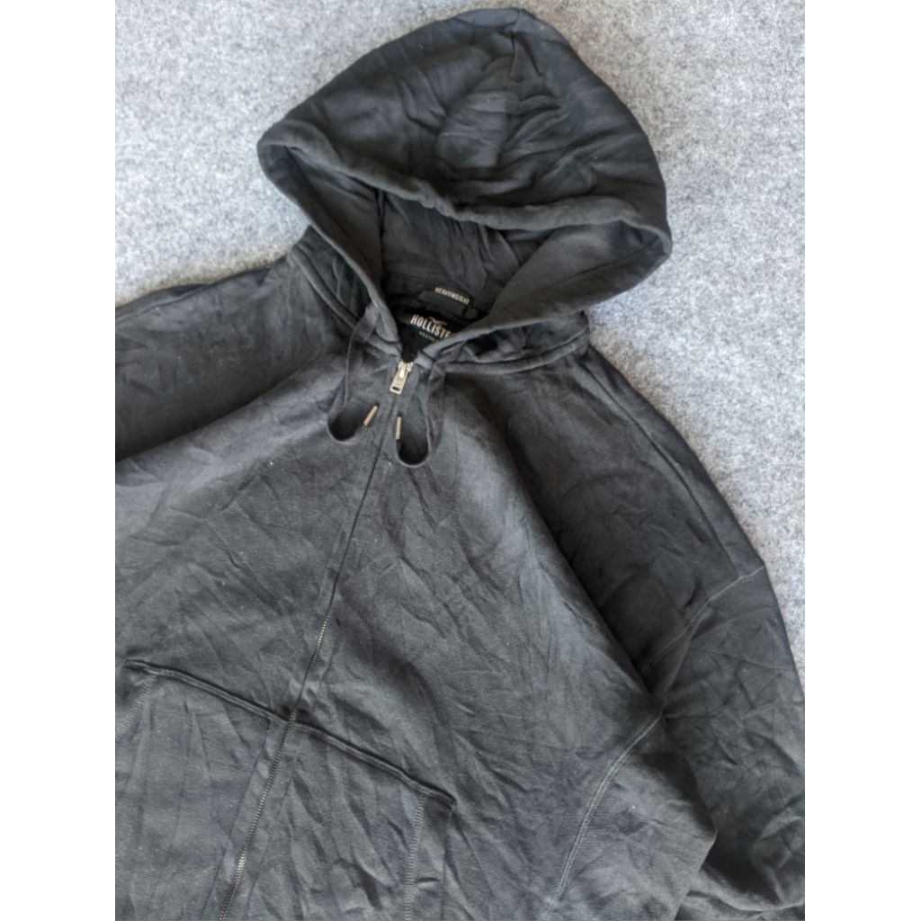 เสื้อฮู้ดมีซิป - HOLLISTER - XL - UNISEX