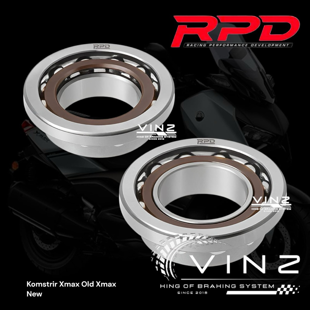 คอพวงมาลัย RPD Yamaha Xmax เก่า Xmax ใหม่เชื่อมต่อต้นฉบับโดย RPD // RPD พวงมาลัยกรวย Yamaha Xmax พวง