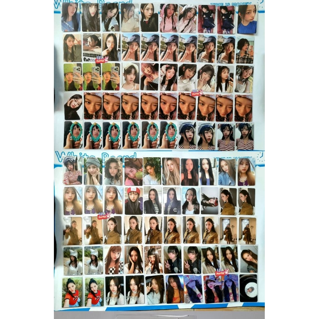 Wts ขาย aab pc photocard newjeans njz minji bani danielle haerin hyein season partings 2025 line fri