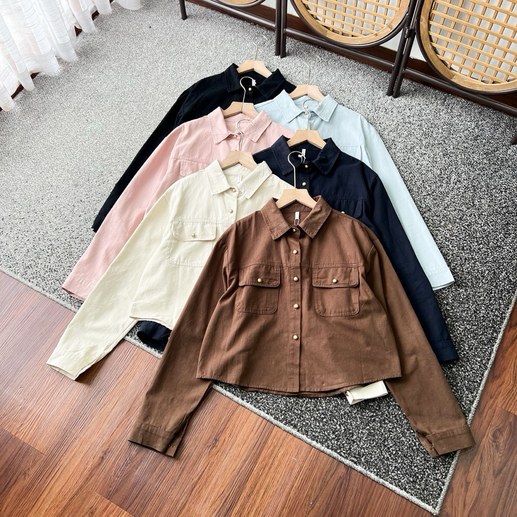 028 เสื้อเชิ้ต GZ HAPPY HOME