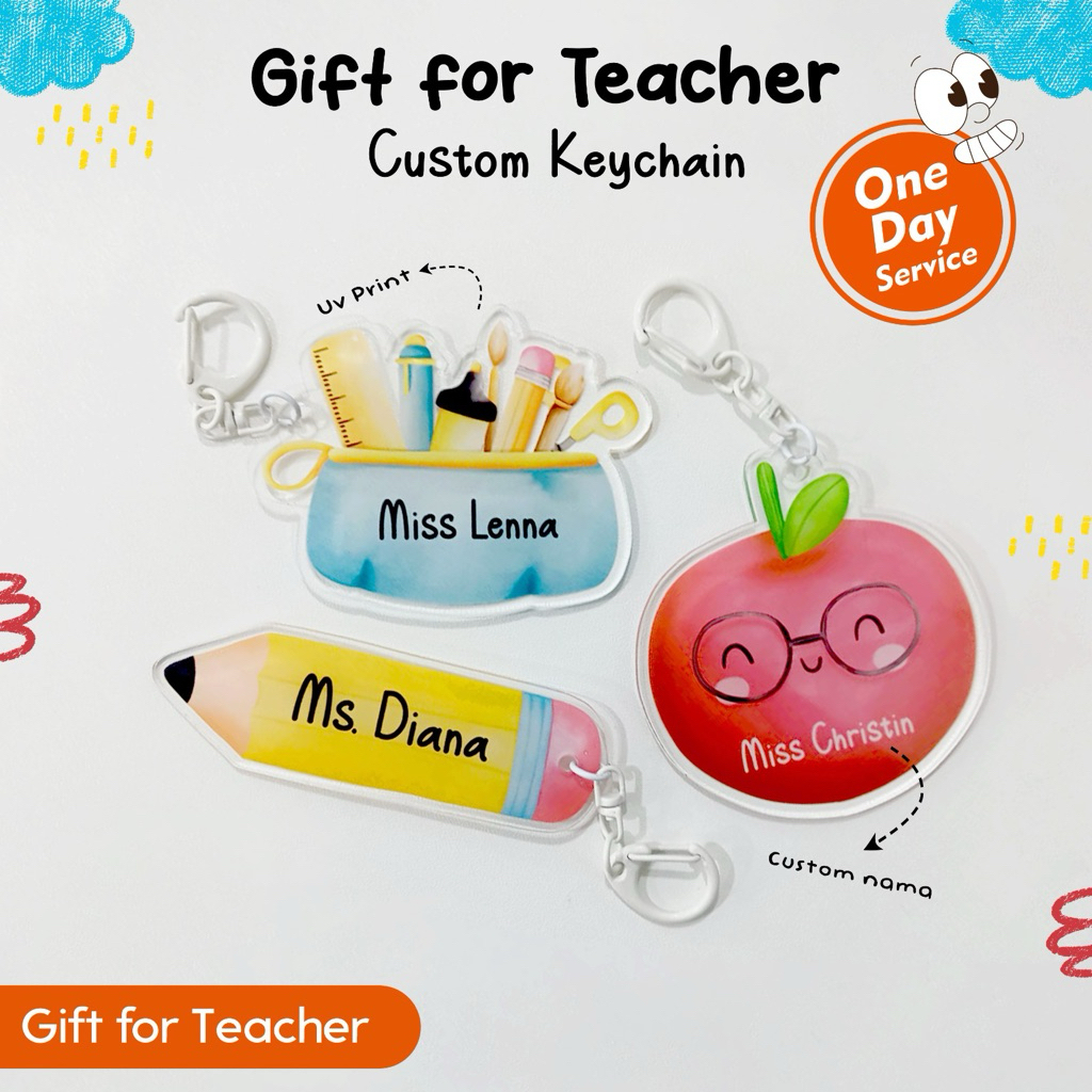 FAST PROCESS - CUSTOM TEACHER SOUVENIR TEACHERS DAY