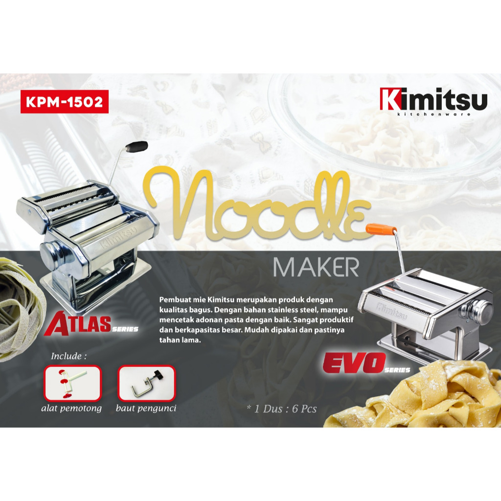 AMPIA KIMITSU NOODLE MILL NOODLE MAKER SERIES