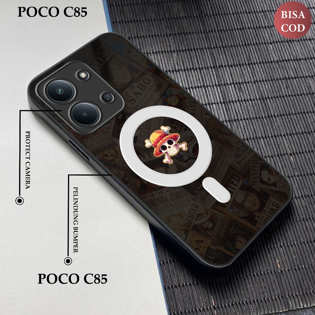 POCO C85 เคส POCO C85 Body และเคสป้องกันกล้อง Glossy Softcase POCO C85 CP2097
