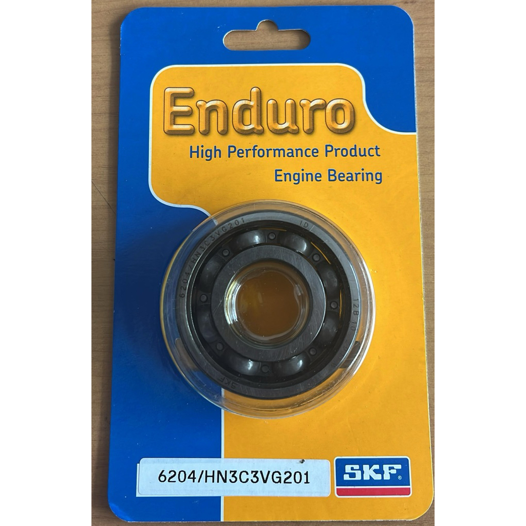 [READY] 100% original SKF Enduro ball Bearing 6204 อัตราทดเกียร์แบริ่งเพลาเกียร์หน้า vega z1 mx king