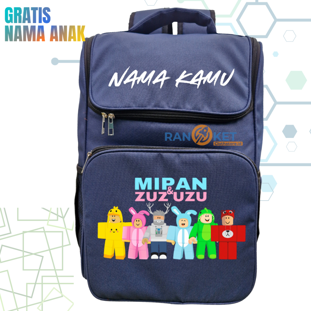 Roblox I กระเป๋านักเรียนประถม/อนุบาล Mipan Zuzu I โรงเรียนอนุบาล/เป้โรงเรียนประถมศึกษา Mipan Zuzu