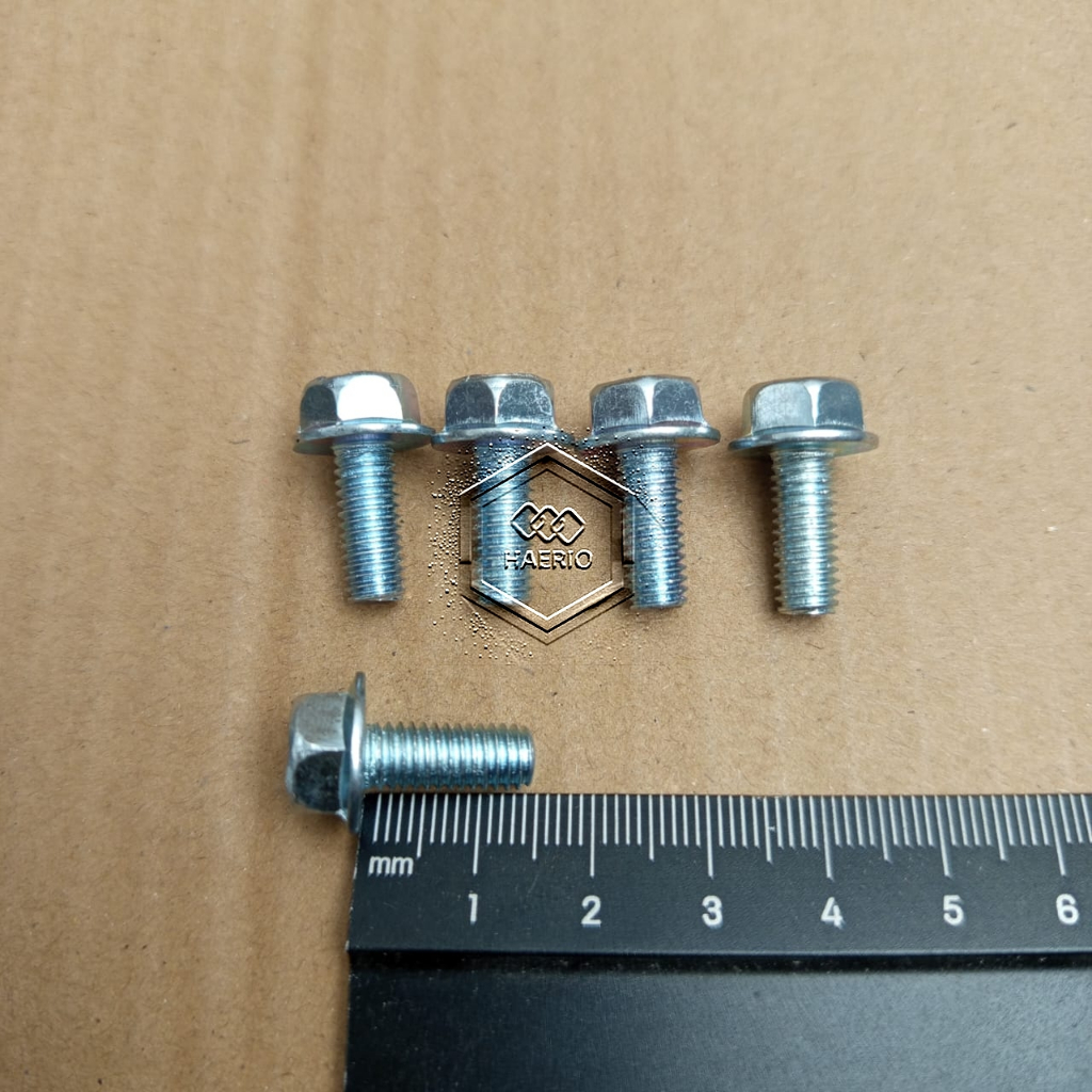 10 KEY CAP BOLT 1.5 ซม.LENGTH M6X16 M6X15 1.5 ซม.1.6 ซม.สีขาว 15 มม.15 มม.16 มม. 16 มม.FLANGE BOLT M
