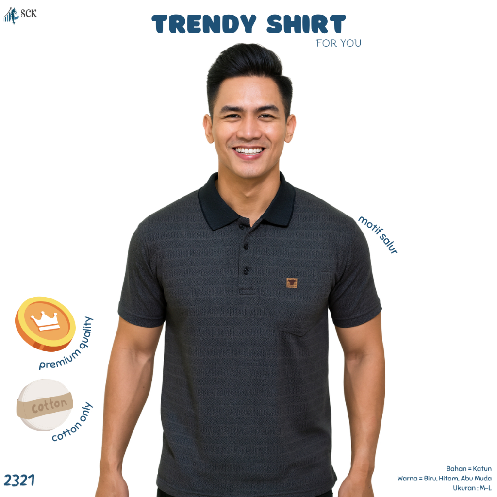 PICASSO เสื้อยืดคอปกผู้ชาย 3G23.21Y PLAIN ไซส์ ML / เสื้อคอปกสําหรับวัยรุ่นและผู้ใหญ่ - SCK