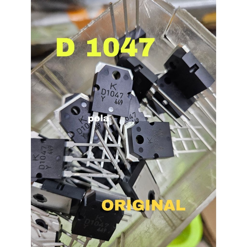 ทรานซิสเตอร์ D 1047 ต้นฉบับ D1047 SUPER