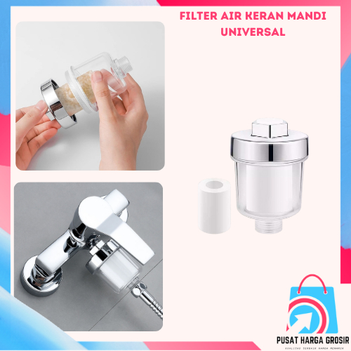 PHG - Universal PP Shower Faucet Water Filter Shower Filter Water Purifier Refill Shower Filter Bath