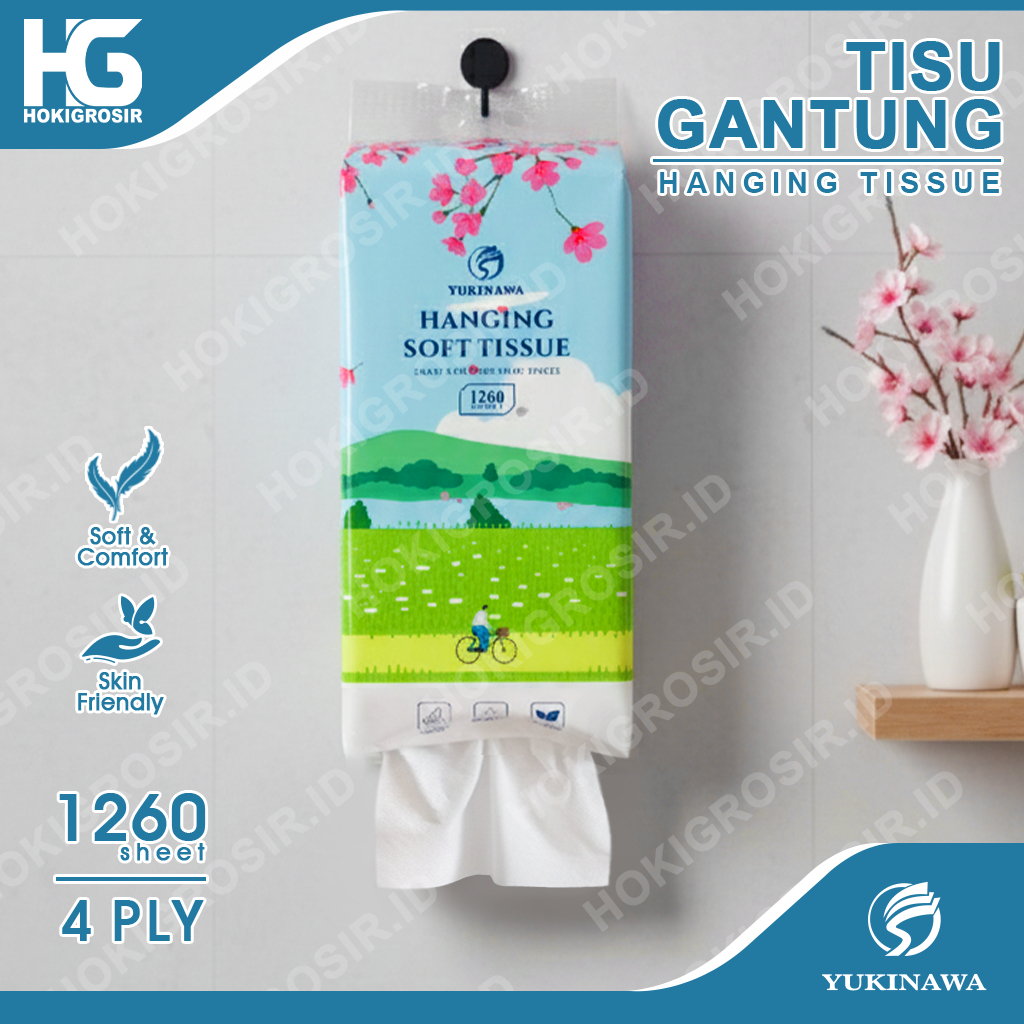YUKINAWA แขวน มอก.SUE / แขวน มอก.SUE 1260 แผ่น 4 ชั้น / TOILET TISSUE / KITCHEN TISSUE / FACIAL TISS