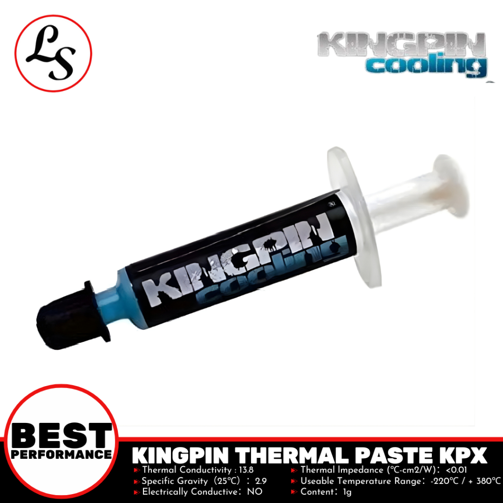KINGPIN COOLING THERMAL PASTE KPx ประสิทธิภาพสูง 1 กรัม / 1 กรัม จาระบีความร้อน