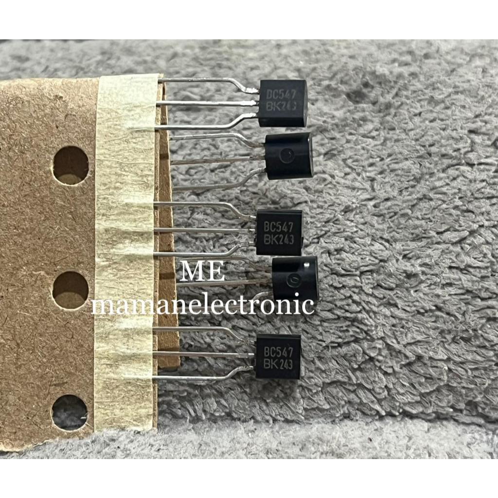 ทรานซิสเตอร์ TR BC547 BC 547 BC-547 ต้นฉบับ