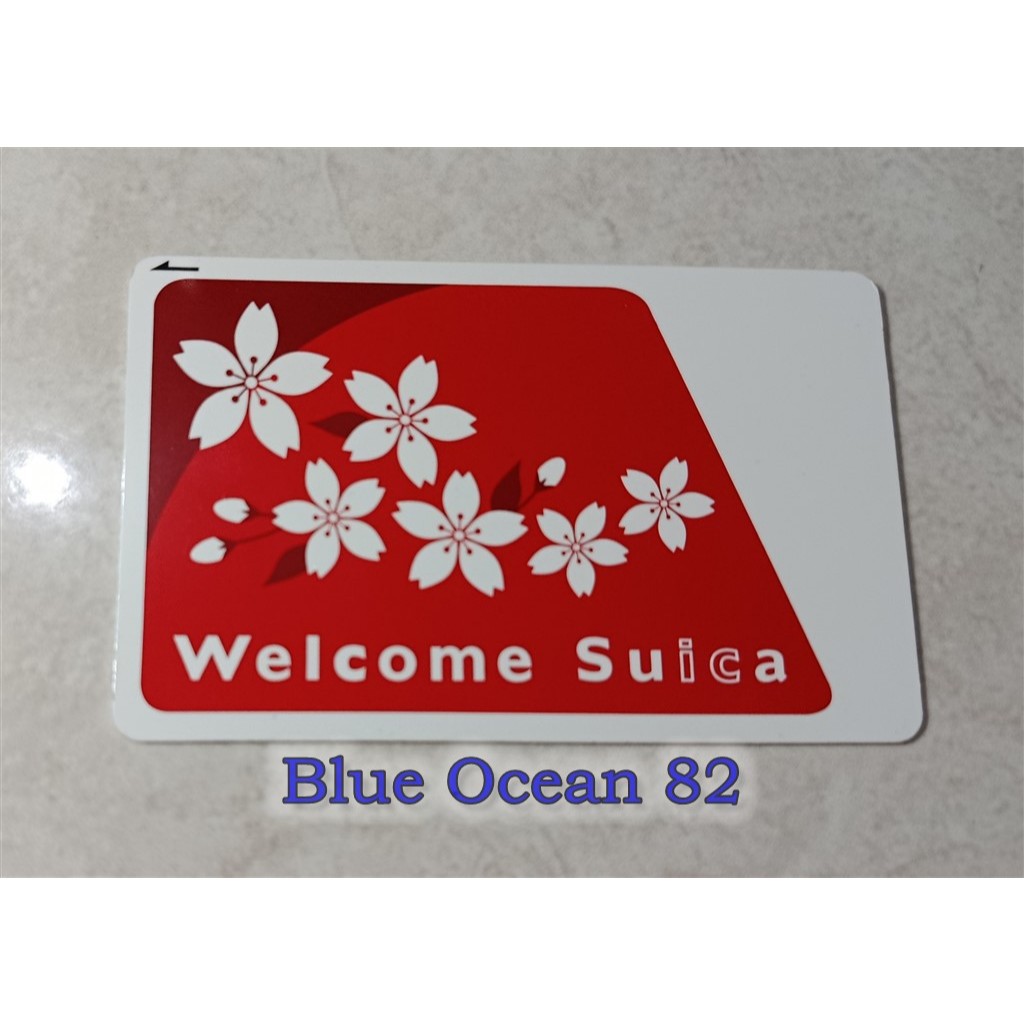 Japan Welcome Suica Card NFC Original - Tap Card for riding MRT Cars in Japan - หมดอายุเฉพาะคอลเลกชั