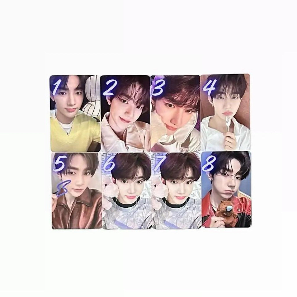 Photocard อย่างเป็นทางการ Zhang Hao Zerobaseone ZB1