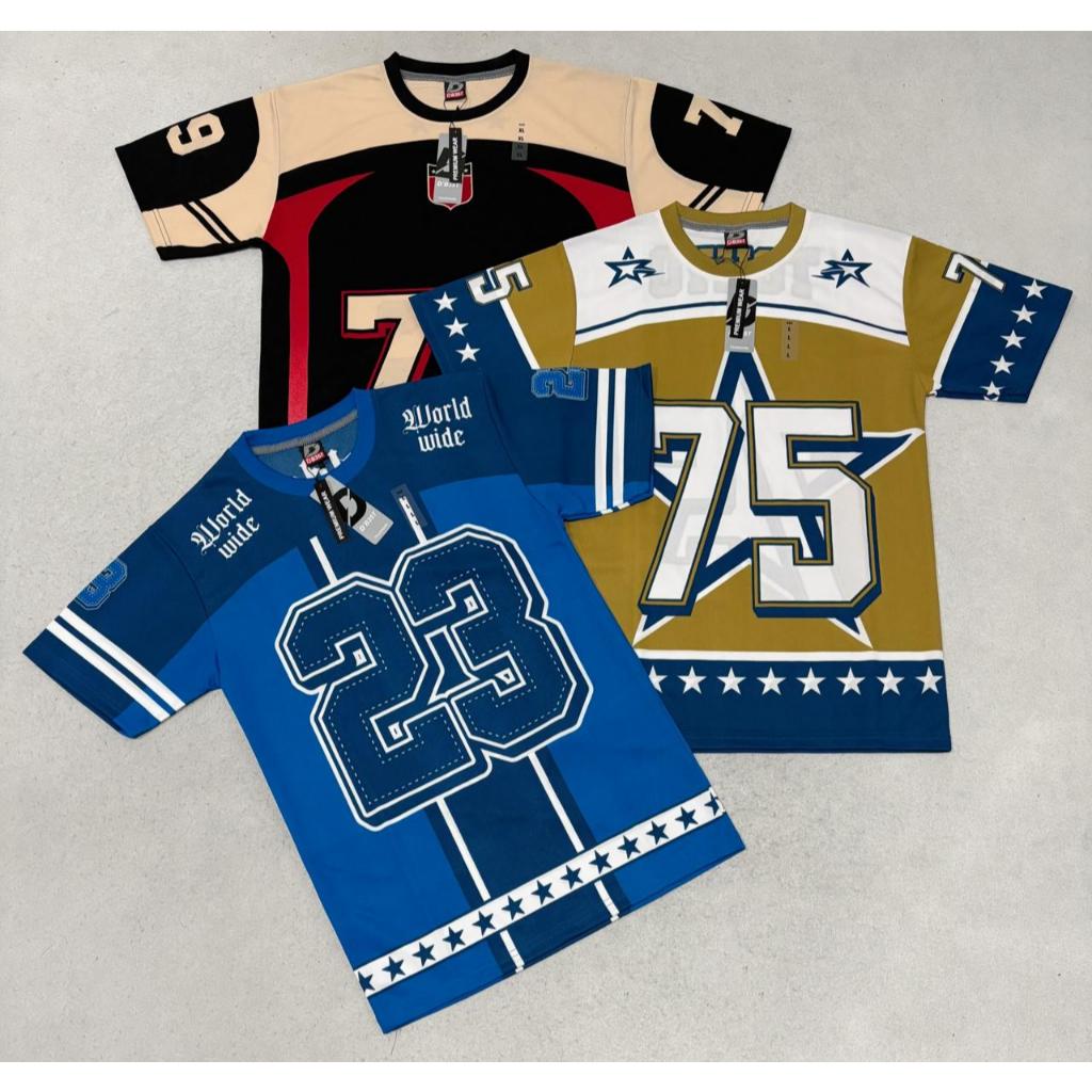 แพ็คเกจ 5 ชิ้น 100K AN JERSEY DRIFIT MILANO | RANDOM MOTIF SIZE ML-XL-XXL DISTRO T-SHIRTS / JERSEY เ