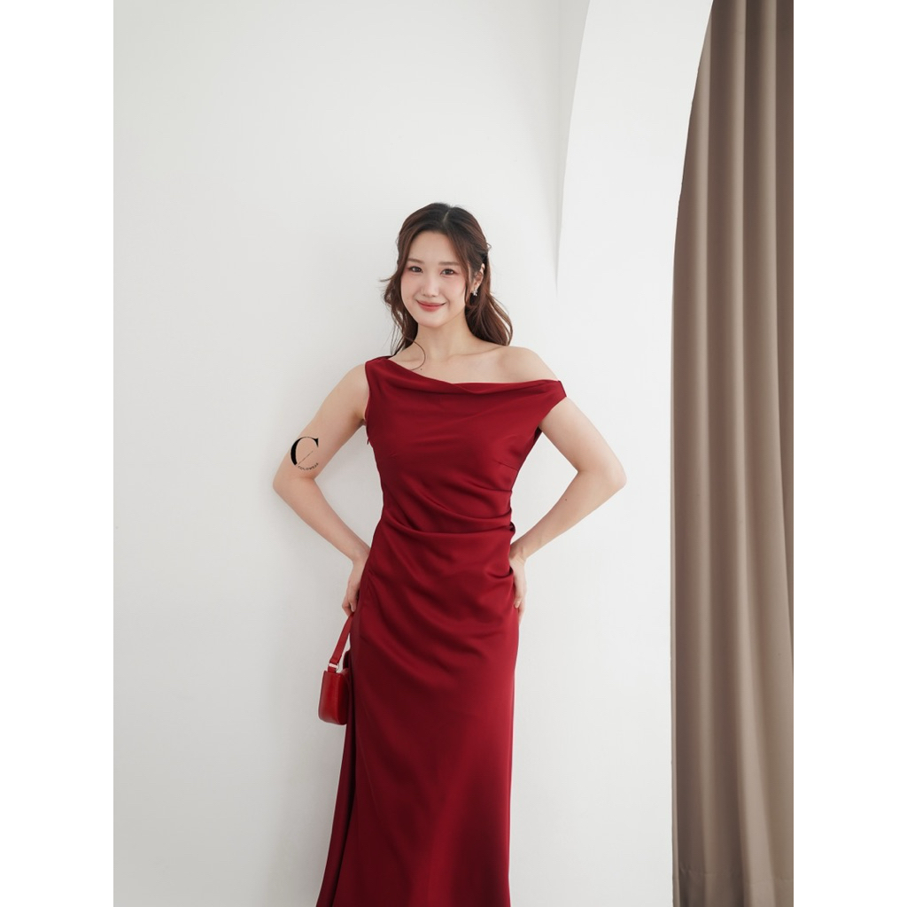 [ COCOWEAR ] CHRISTY DRESS - PARTY DRESS / WEDDING DRESS / WEDDING DRESS / NIGHT DRESS