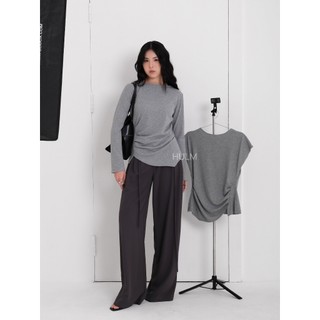 HULM - Dine Longsleeved Knit Top | Atasan Wanita