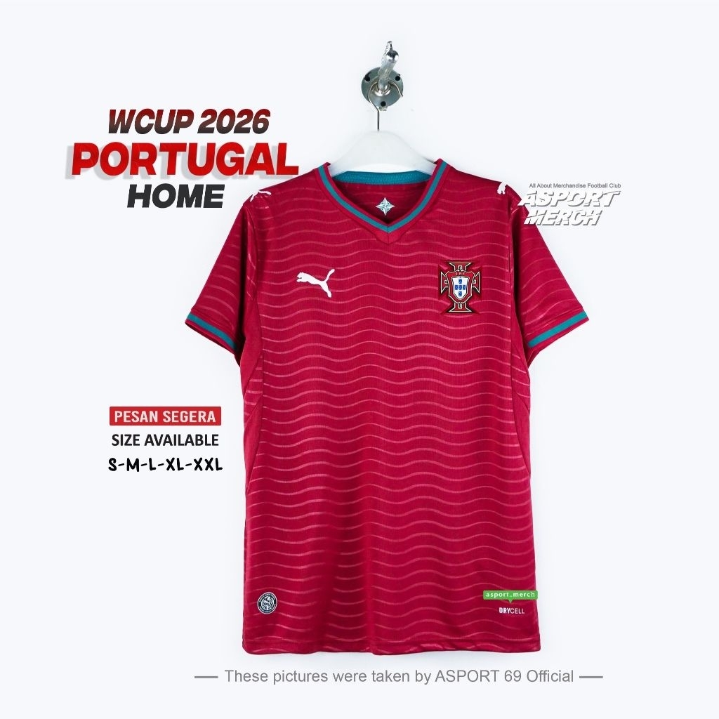 PORTUGAL HOME WCUP 2026 JERSEY