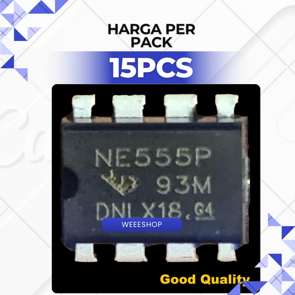 IC NE555P NE555 DIP8 555 DIP-8 PRECISION TIMER DELAY PWM นาฬิกา DIMMER