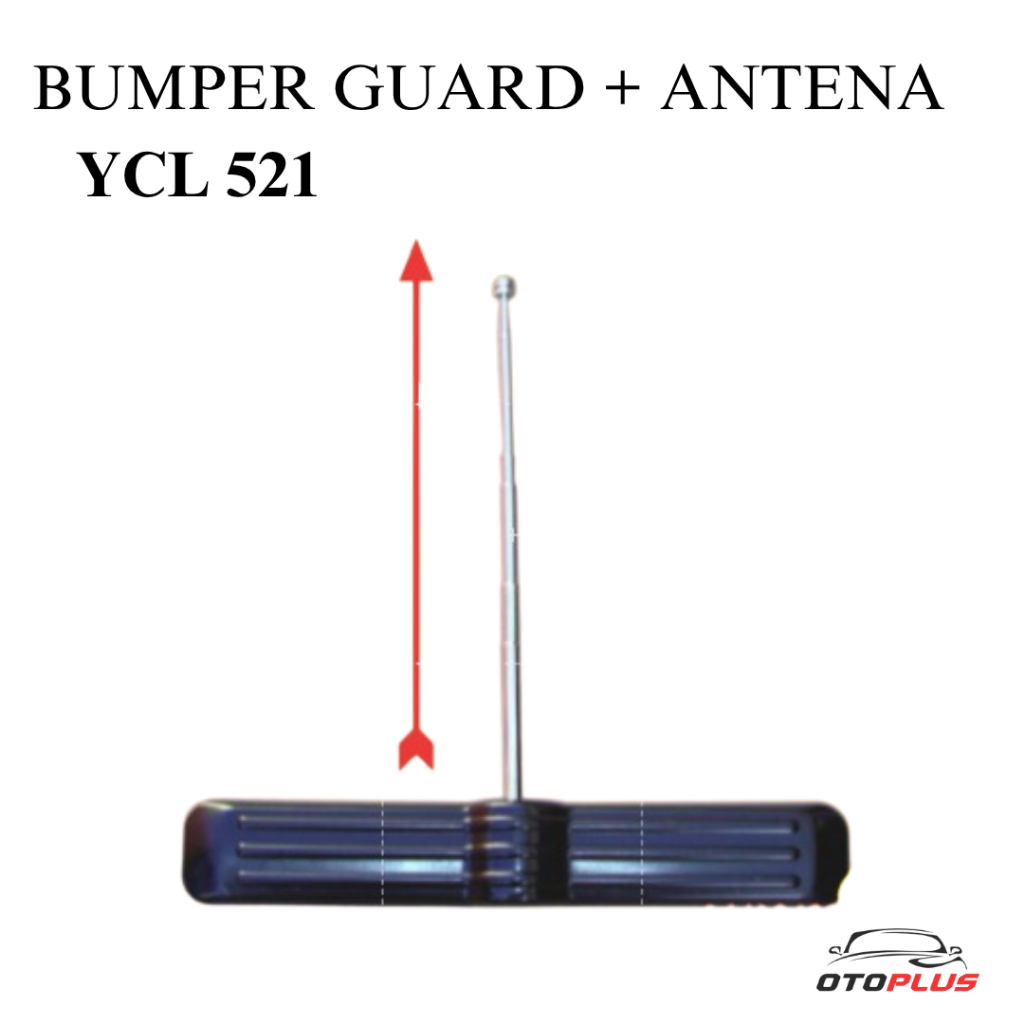 VARIATION OF BUMPER GUARD + ANTENNA YCL 521