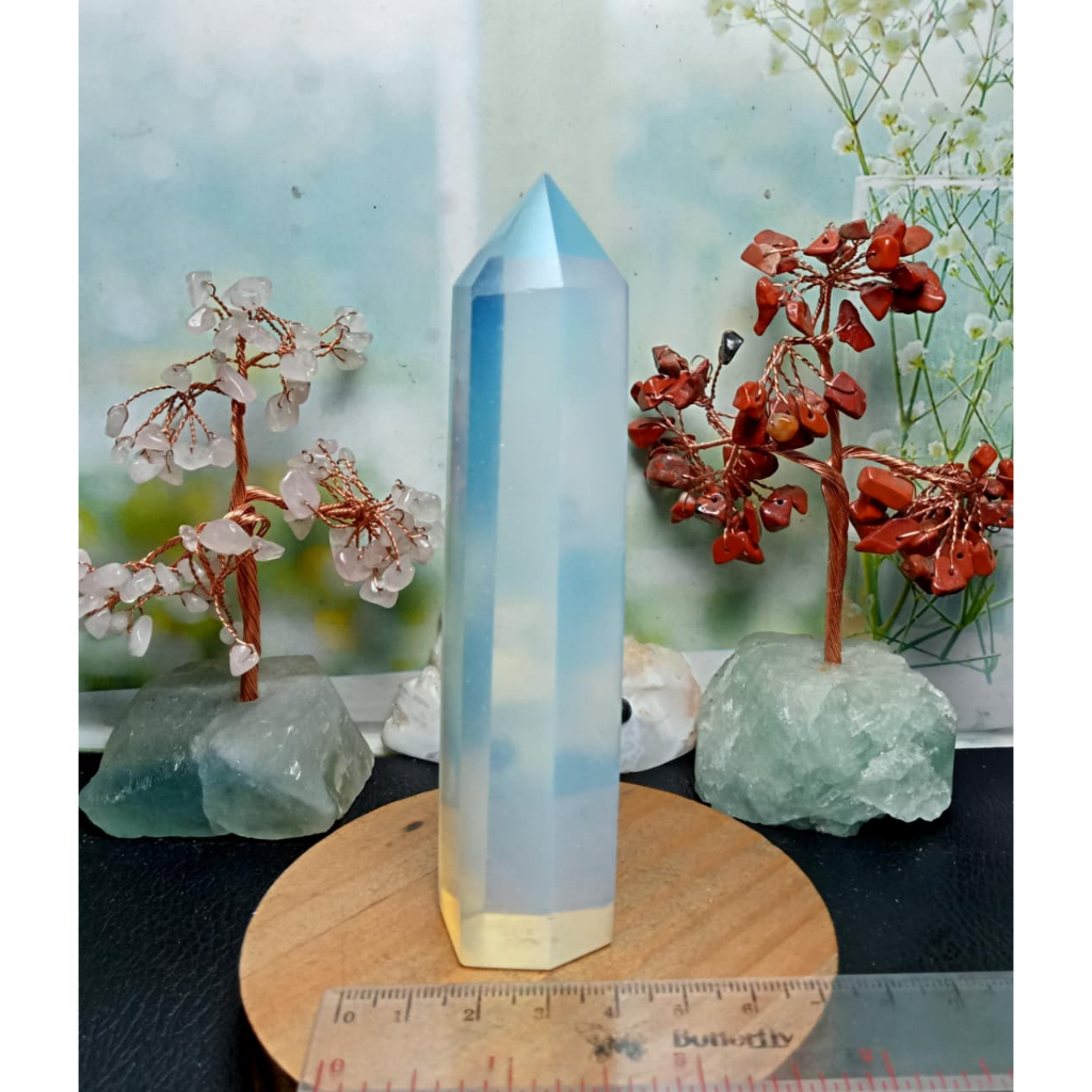 Opalite Obelisk Crystal Wand Tower Point (3)