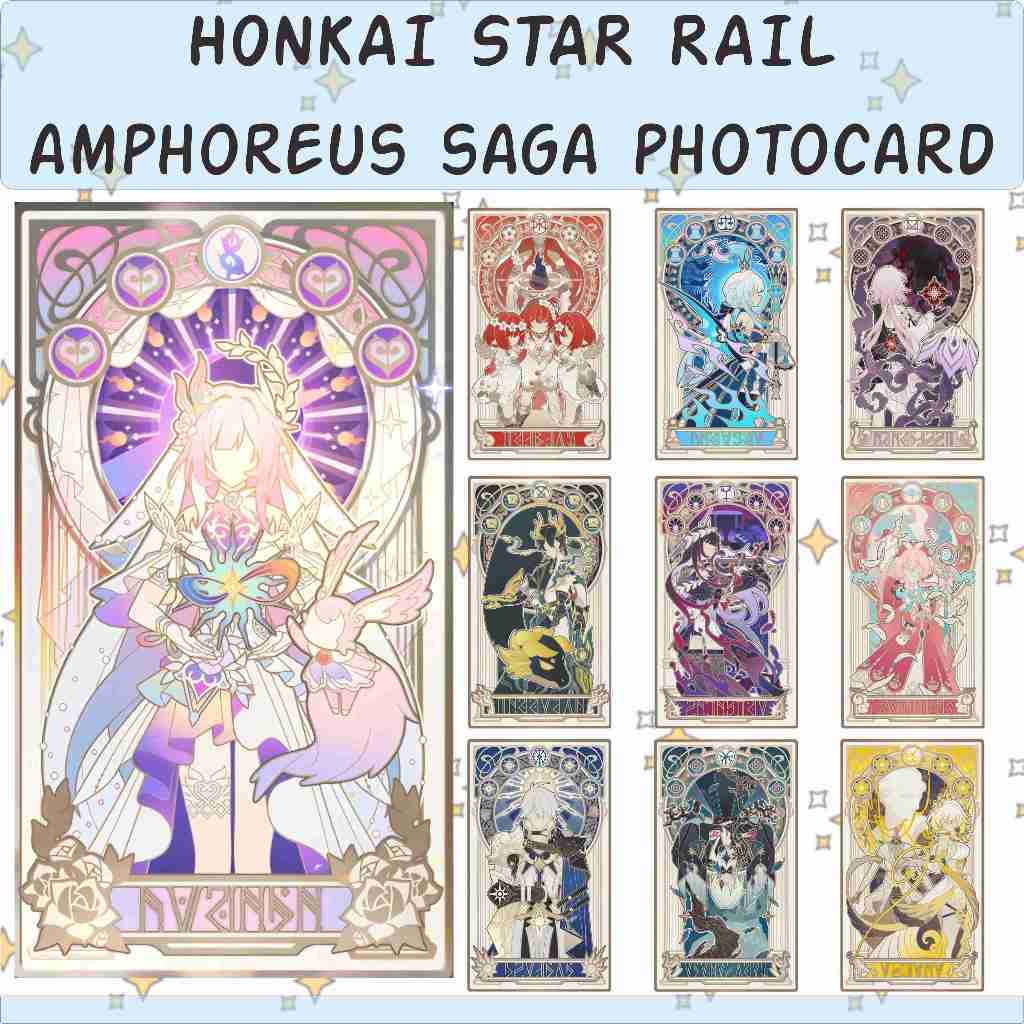 HONKAI STAR RAIL AMPHOREUS SAGA OF HEROES EDITION โฟโต้การ์ดอะนิเมะ
