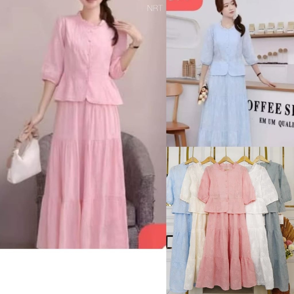 D5662 | ONE SET OF PREMIUM IMPORTED ชุดสตรี