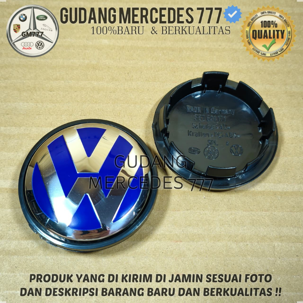 VW VOLKSWAGEN 65MM EMBLEM WHEEL CAPS VW 6.5CM WHEEL CAPS