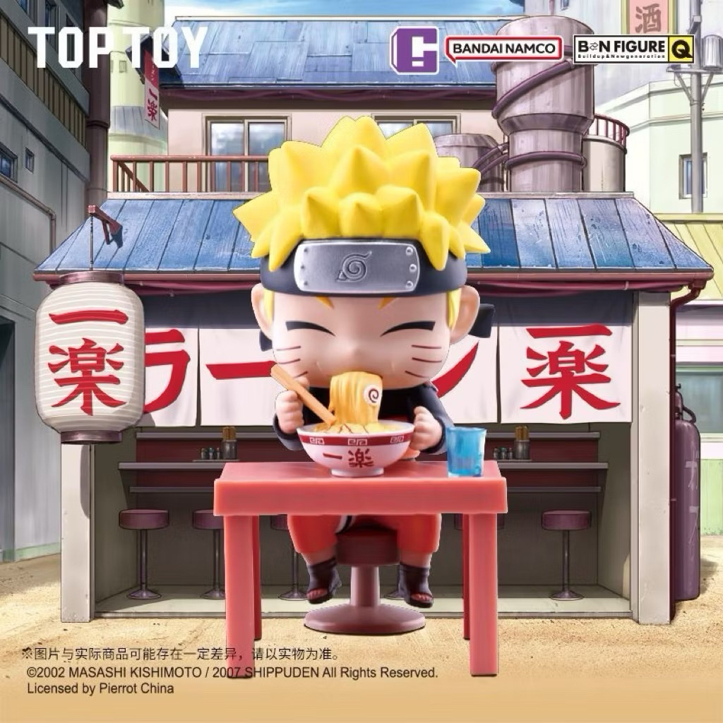 [SELECTED] TOPTOY x BANDAI NAMCO Naruto Shippuden Ramen Series Theme Blindbox / Blindbox Figure Naru