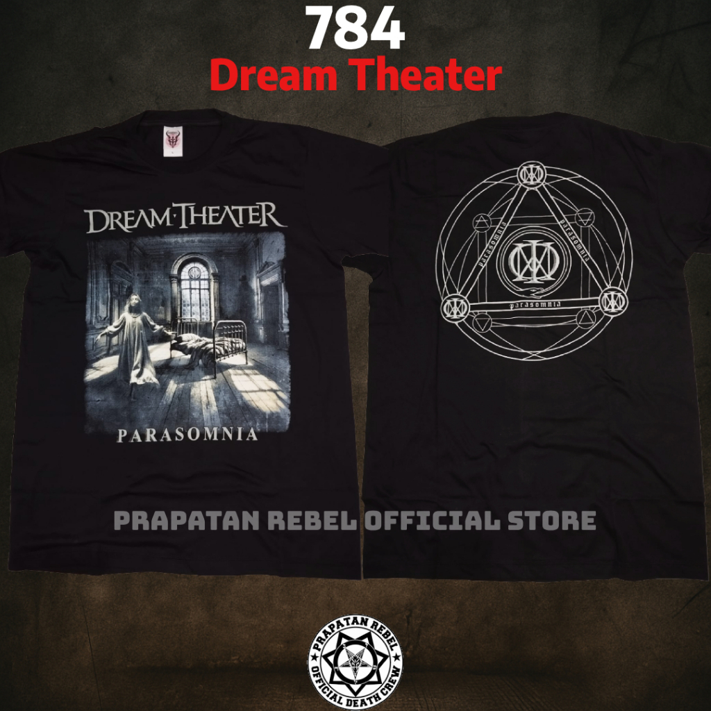 KATUN DREAM THEATER Cotton Music T-Shirt – Mens Distro Metal Builtup T-Shirt | PRPATAN REBEL (7-84)