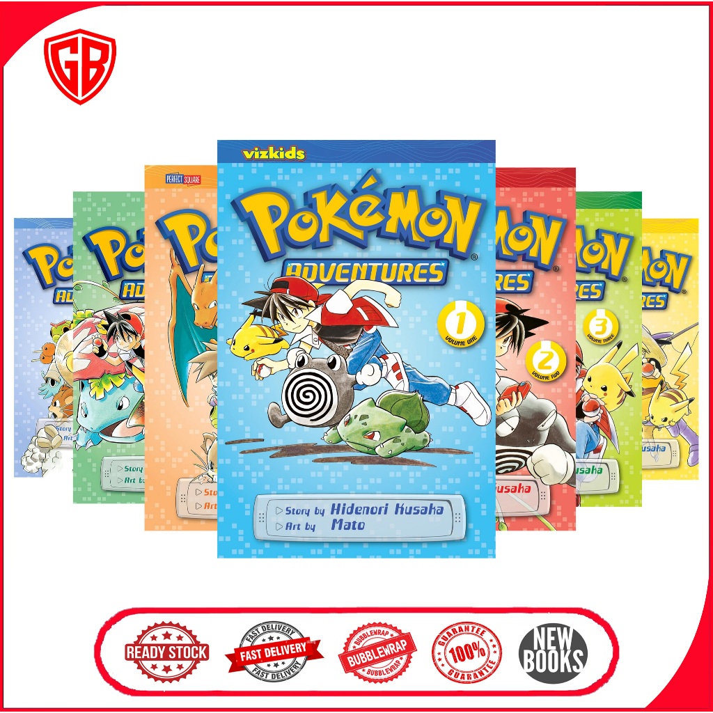 Pokemon Adventures manga (63 book series) (English)